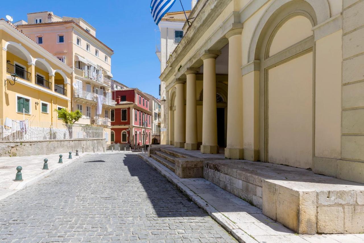 Ferienwohnung Doritas Studio In Corfu Old Town Exterior foto