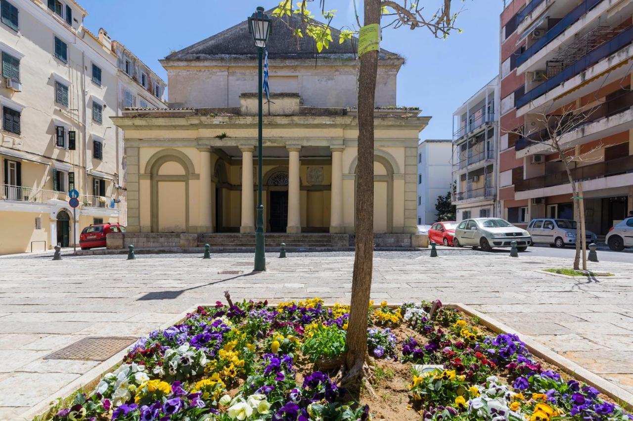 Ferienwohnung Doritas Studio In Corfu Old Town Exterior foto